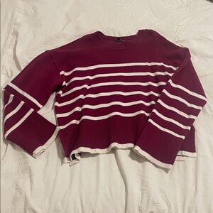 ✨ 3 for $20 Bundle Deal ✨ Fashion Nova Rich Burgundy Knit Sweater